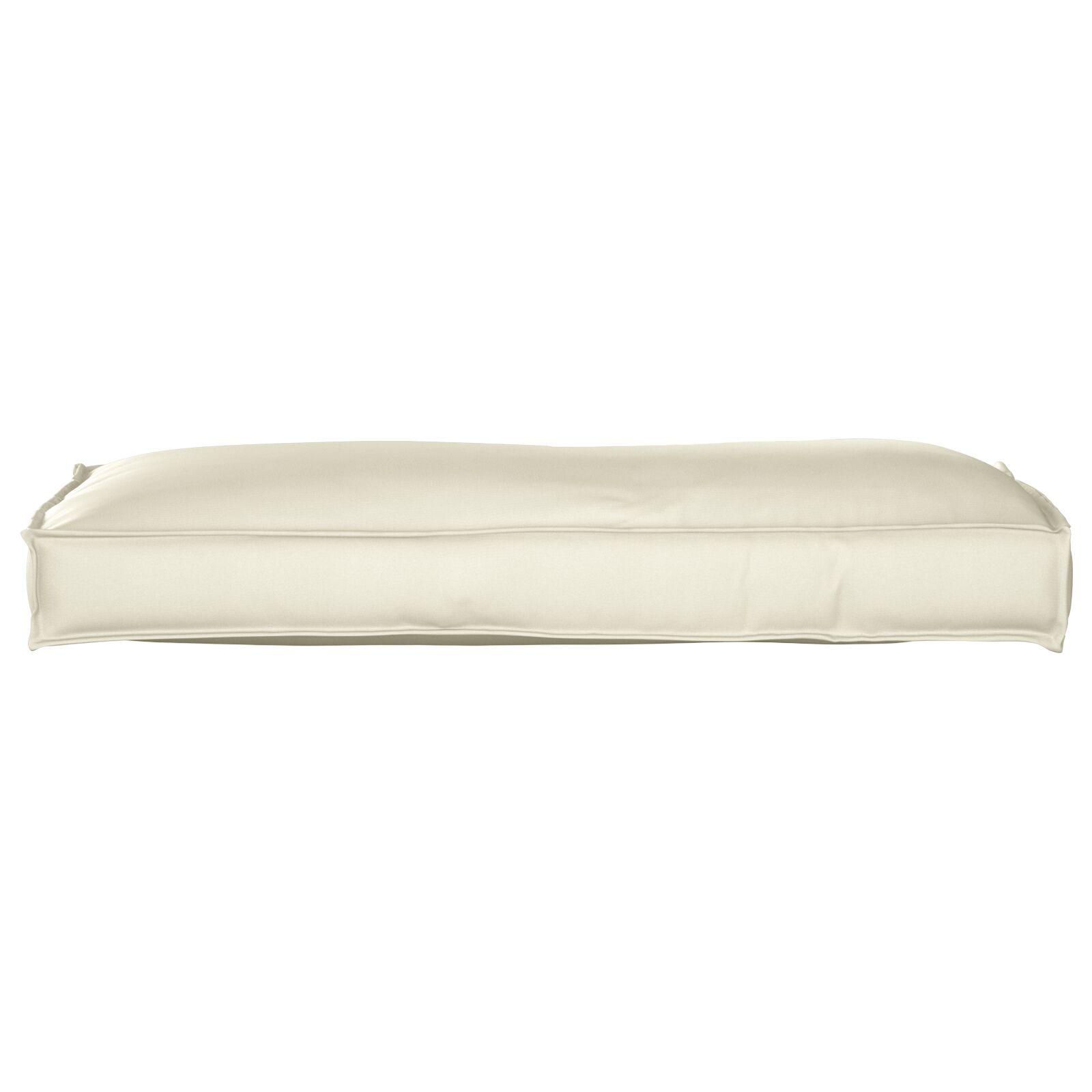 Udendørspude Cremefarvet Polyester 40 x 40 x 12 cm