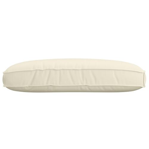 Udendørs pude Cremefarvet Polyester 120 x 12 x 80 cm