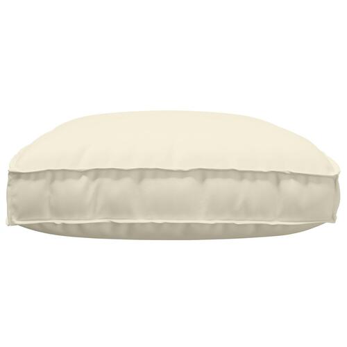 Udendørs pude Cremefarvet Polyester 120 x 12 x 80 cm