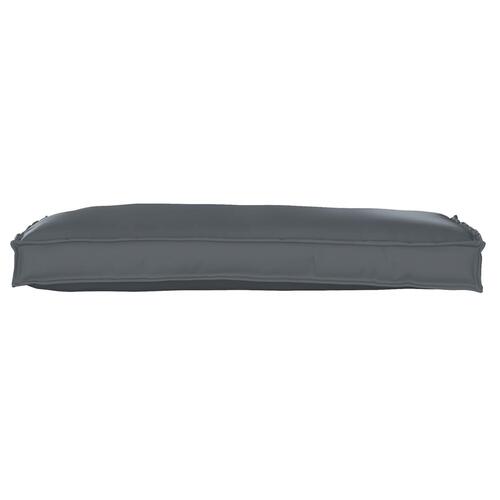 Udendørs Pude Antracitgrå Polyester 100 cm x 40 cm x 8 cm