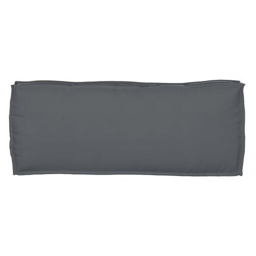 Udendørs Pude Antracitgrå Polyester 100 cm x 40 cm x 8 cm