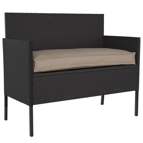 Uderpude Gråbrun Polyester 100 x 40 x 8 cm Slidstærk Pude