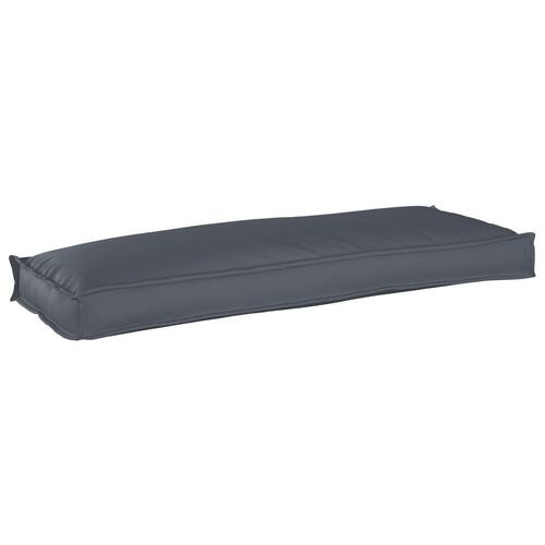 Udendørspude Antracitgrå Polyester 110 cm x 40 cm x 8 cm