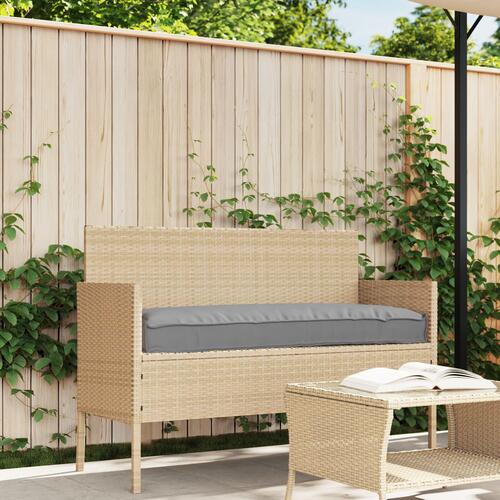 Udendørs Pude Grå Polyester 110 x 40 x 8 cm Sofa Pude