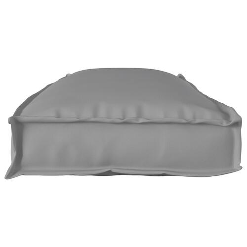 Udendørs Pude Grå Polyester 110 x 40 x 8 cm Sofa Pude