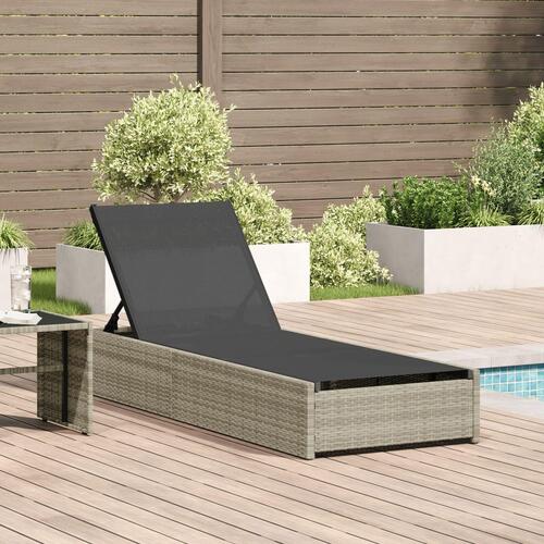 Solseng Beige 60x200x27 cm Poly Rattan