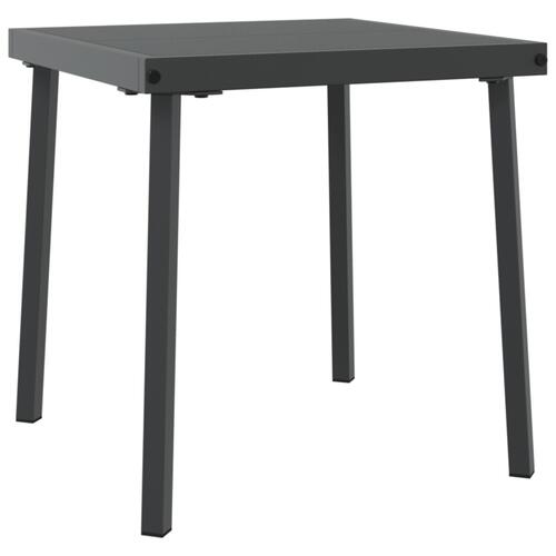 Solsenge 2 stk med hjul og bord Brun Poly Rattan