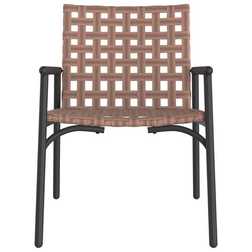Have Stole 2 stk Sort 79x56x73,5 cm Poly Rattan