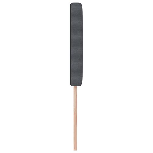 Hovedgærde Enkel Design Mørkegrå 80 cm Corduroy Stof