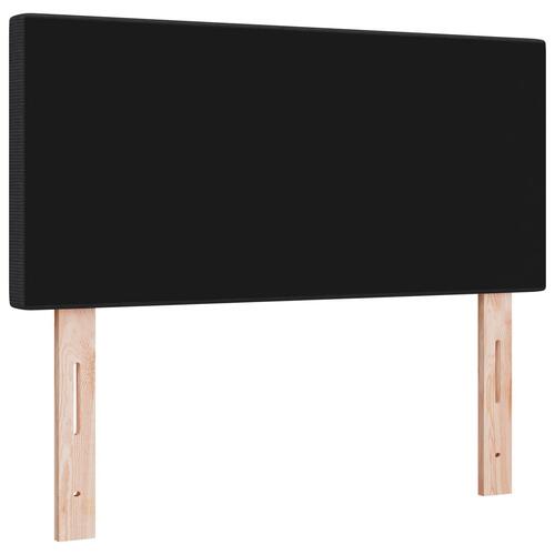 Hovedgærde Enkel Design Mørkegrå 80 cm Corduroy Stof