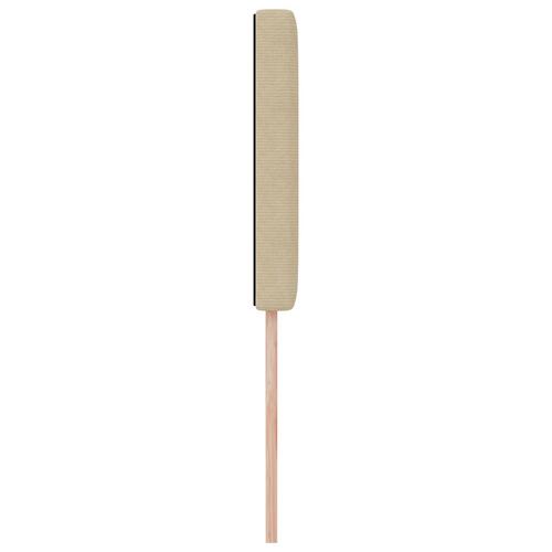 Sengegavl Enkel Design Lys Grøn Grå 90 cm Corduroy Stof