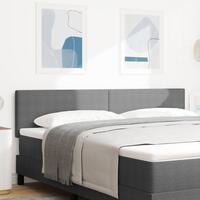 Sengegavl Enkel Design Lysegrå 180 cm Corduroy Stof