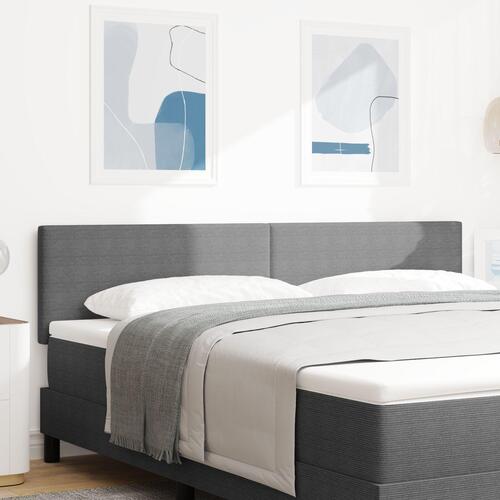 Sengegavl Enkel Design Lysegrå 180 cm Corduroy Stof