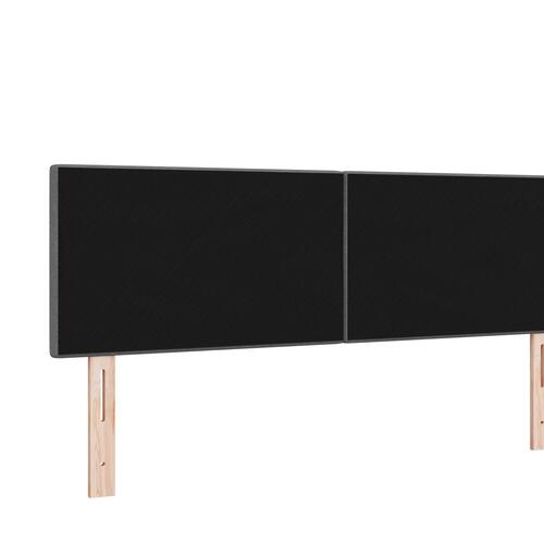 Hovedgærde med knapper, mørkegrå, 160 cm stof