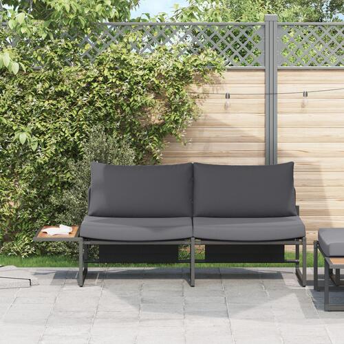 2-personers have-sofa med antracitgrå puder