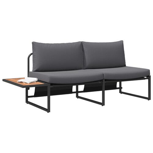2-personers have-sofa med antracitgrå puder