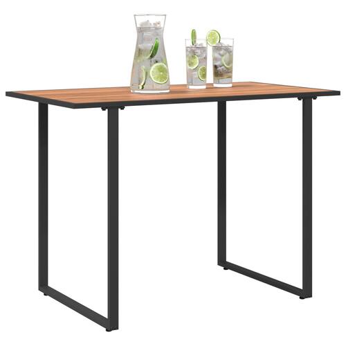 Havebord Brun 100x55x70 cm DPC og Stål