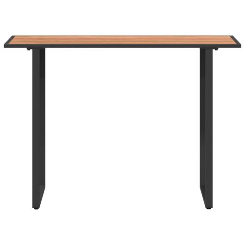 Havebord Brun 100x55x70 cm DPC og Stål