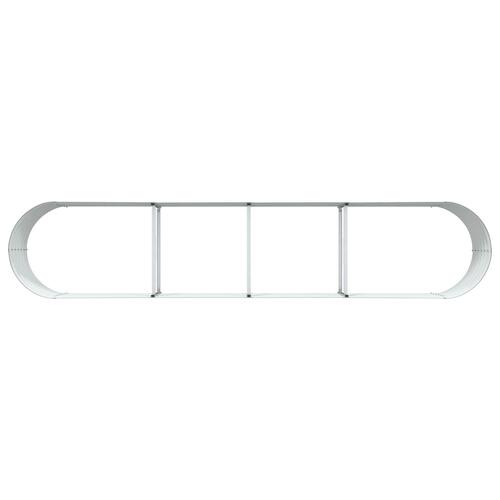 Havehævet Bed Grøn 400x80x44 cm Galvaniseret Stål