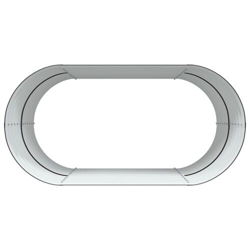 Have Hævet Bed Brun 160x80x81 cm Galvaniseret Stål