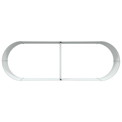 Have Højbede Brun 240x80x44 cm Galvaniseret Stål
