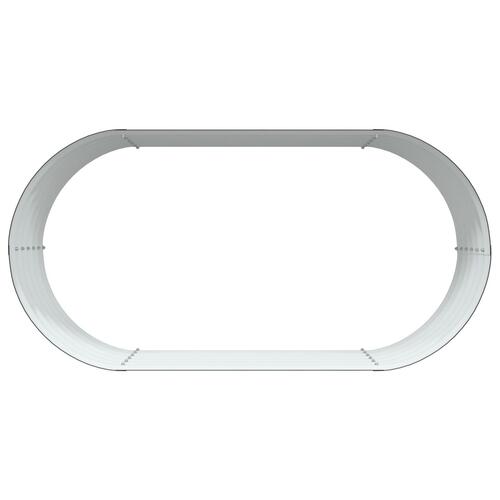 Havehævebed Brun 160x80x44 cm Galvaniseret Stål