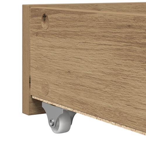 Daybed Håndlavet eg Konstrueret træ 90 x 190 cm Holdbar Daybed