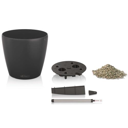 LECHUZA plantekrukke Classico Color 43 ALL-IN-ONE skifergrå 13244