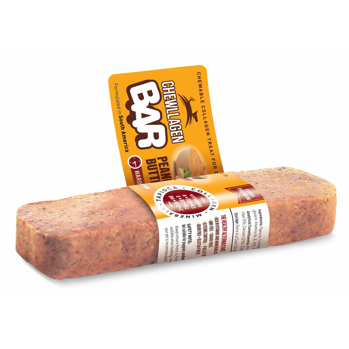 Chewllagen små stænger - jordnøddesmør, 24 stk.