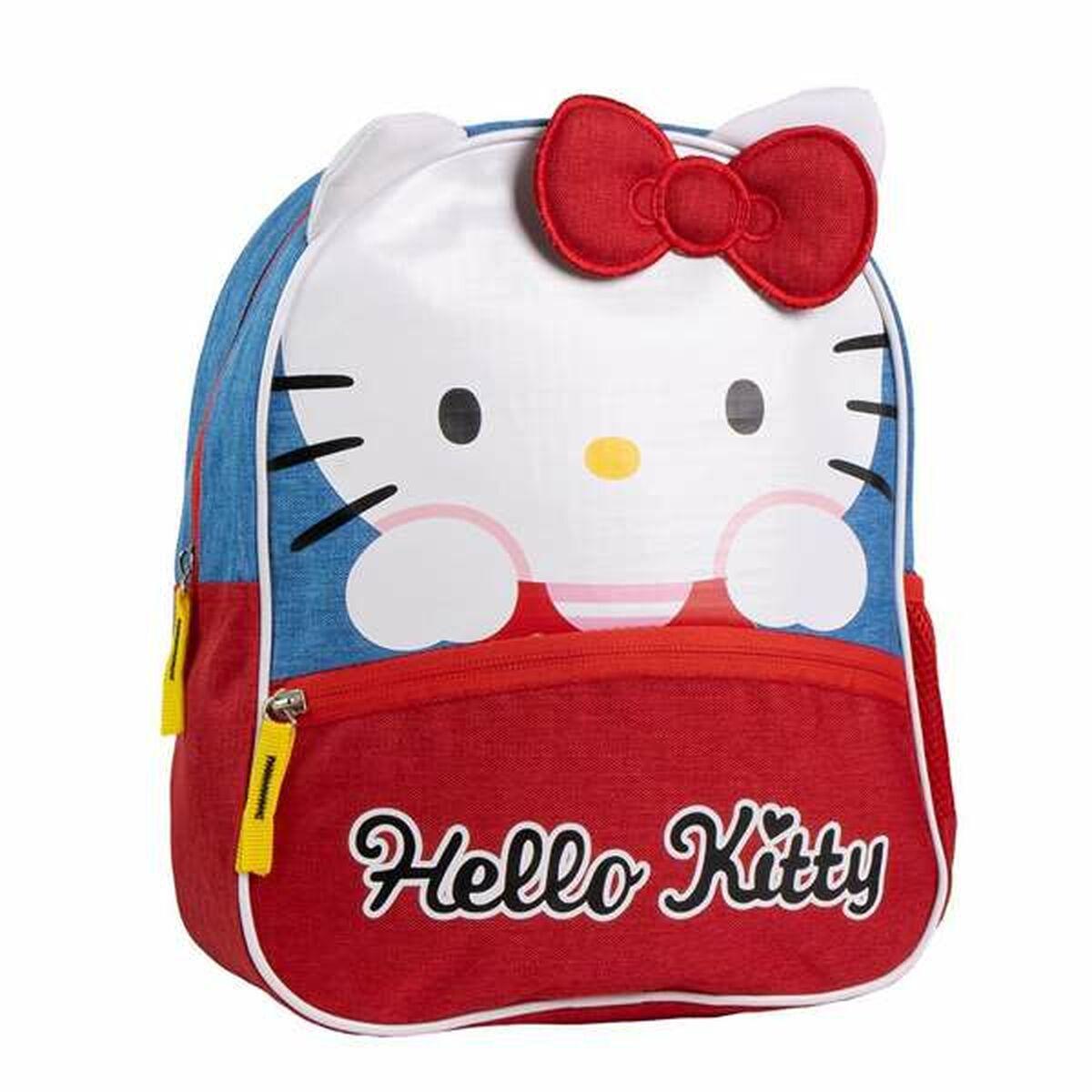 Hello Kitty skoletaske - Blå rygsæk til børn