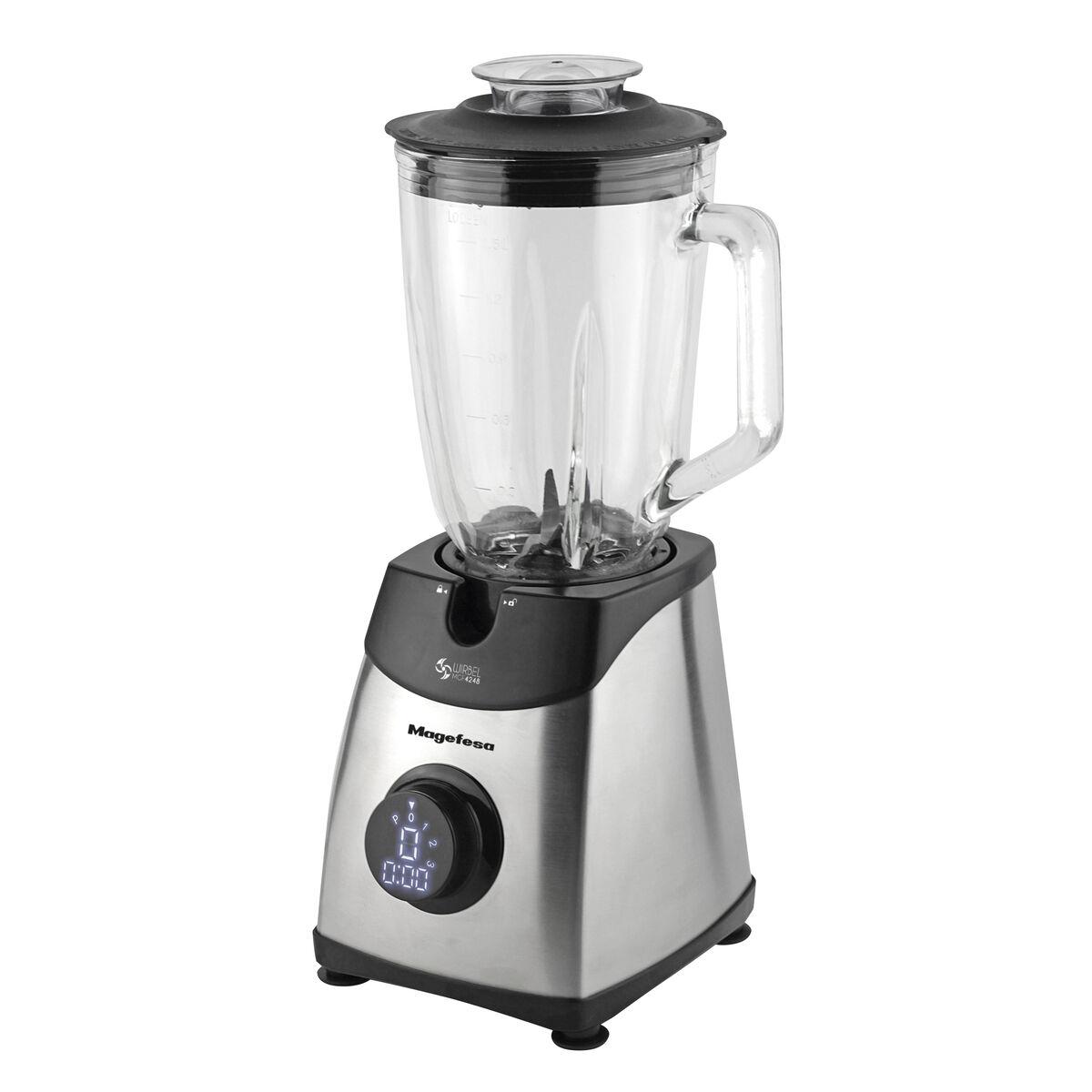 Kop-blender Magefesa MGF4248 Sølvfarvet 1800 W 1,5 L