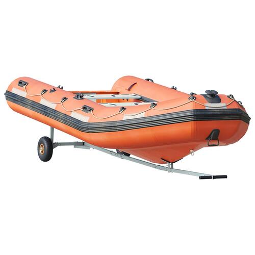 Bådtrailer med 2 Hjul - Foldbar og Justerbar - 160 kg Stål