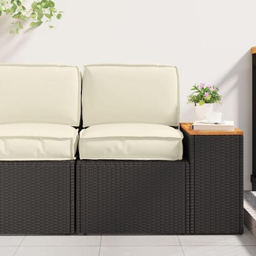 Pallepude Creme Polyester 60 x 40 x 8 cm Letvægts Pallepude