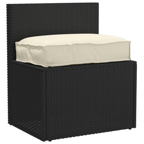 Pallepude Creme Polyester 60 x 40 x 8 cm Letvægts Pallepude