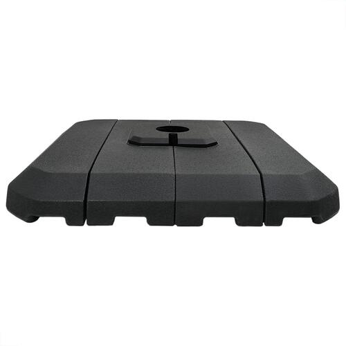4-delt cantilever parasolfods sæt, 130 kg sand eller 90 kg vand