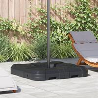 2-delt parasolbase sæt med 110 kg sand eller 70 kg vand