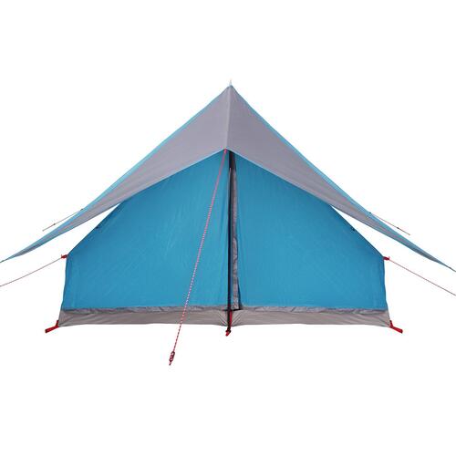 Camping Telt 5-Personers Blå Polyester 5-personers