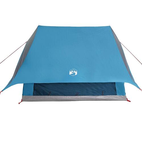Camping Telt 5-Personers Blå Polyester 5-personers