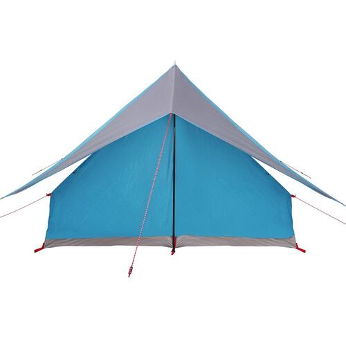 Camping Telt 5-Personers Blå Polyester 5-personers