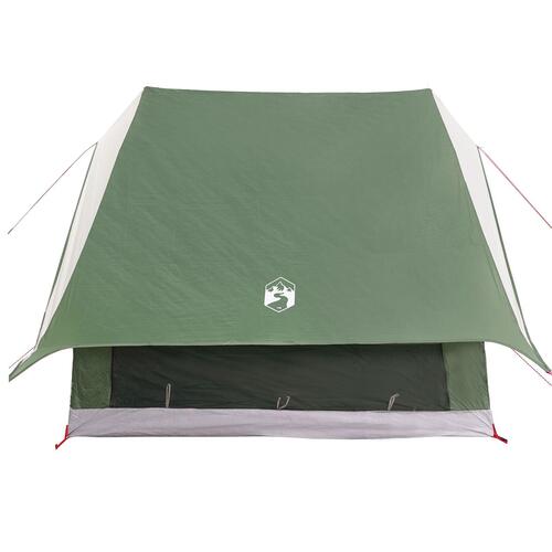 7-Personers Camping Telt Grøn Polyester, Stål 7-personers