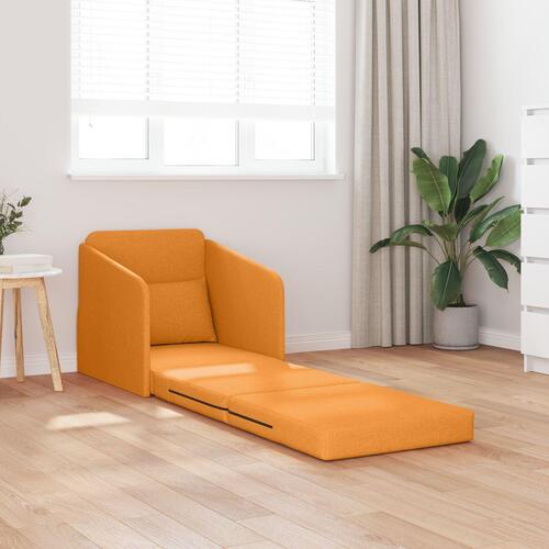 Sofa Mørk Gul Polyester 200 x 60 x 62 cm Slidstærk Gulv Sofa