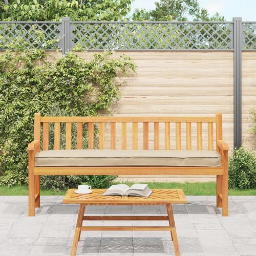 Pallepuder Sæt af 2 Beige Polyester 200 x 40 x 8 cm Pallepuder
