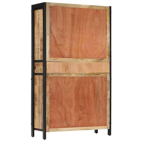 Højskab 100 x 40 x 175 cm massivt mangotræ