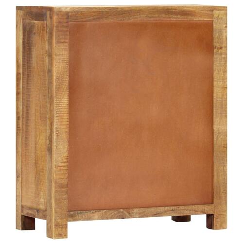 Skænk 65x30x75 cm massivt ru mangotræ
