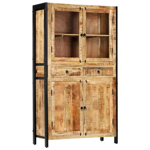 Højskab 100 x 40 x 175 cm massivt mangotræ