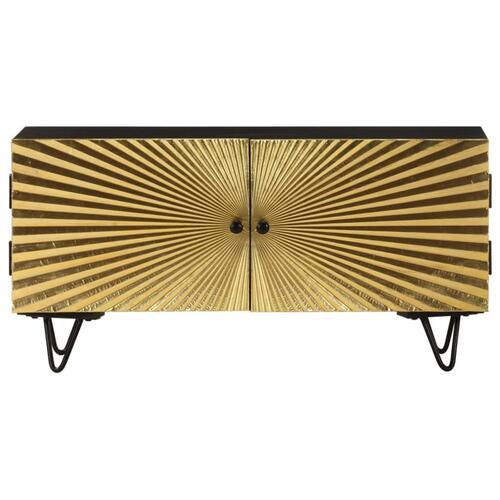Tv-skab 90x30x45 cm massivt mangotræ