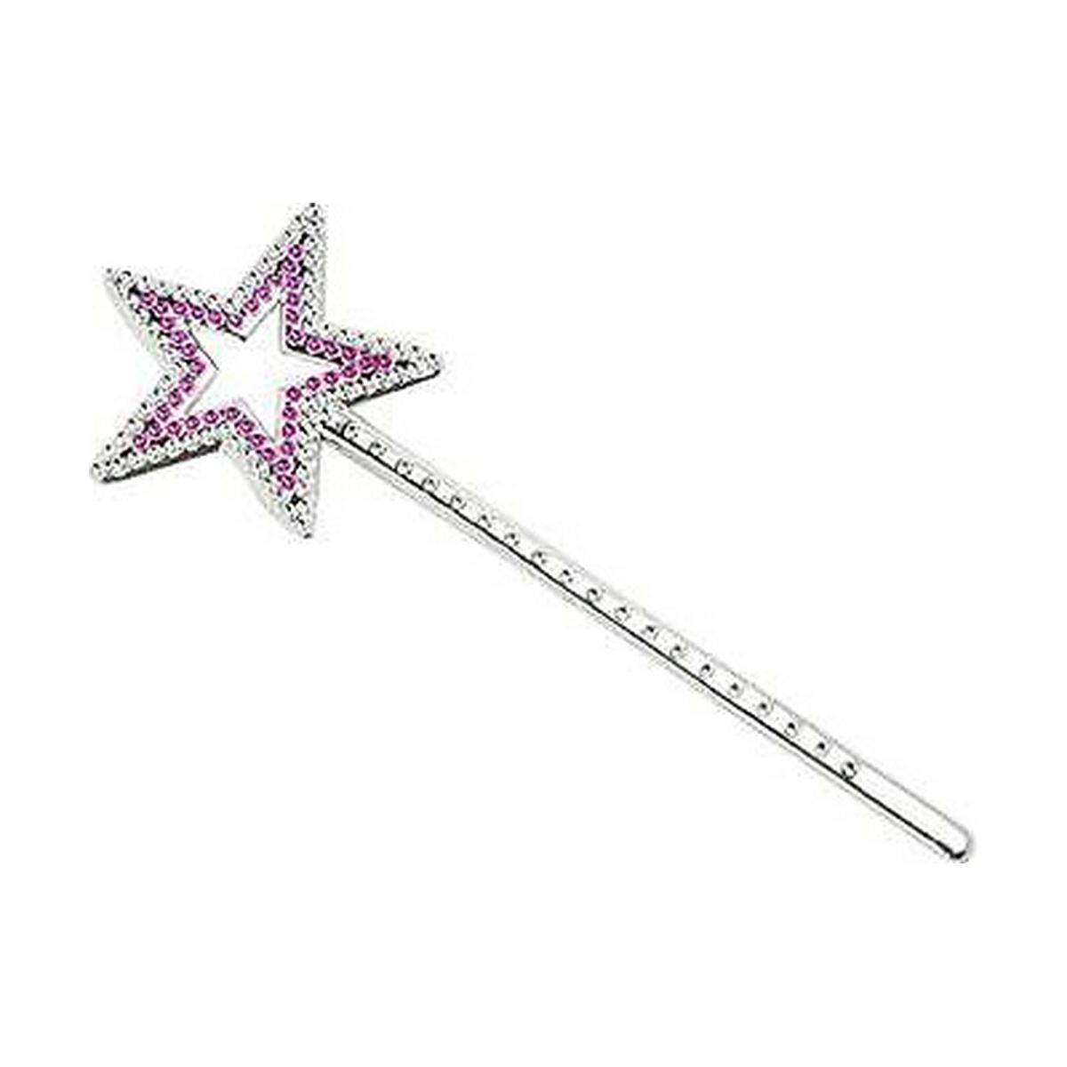 Tryllestav til udklædning - , sølv, str. M