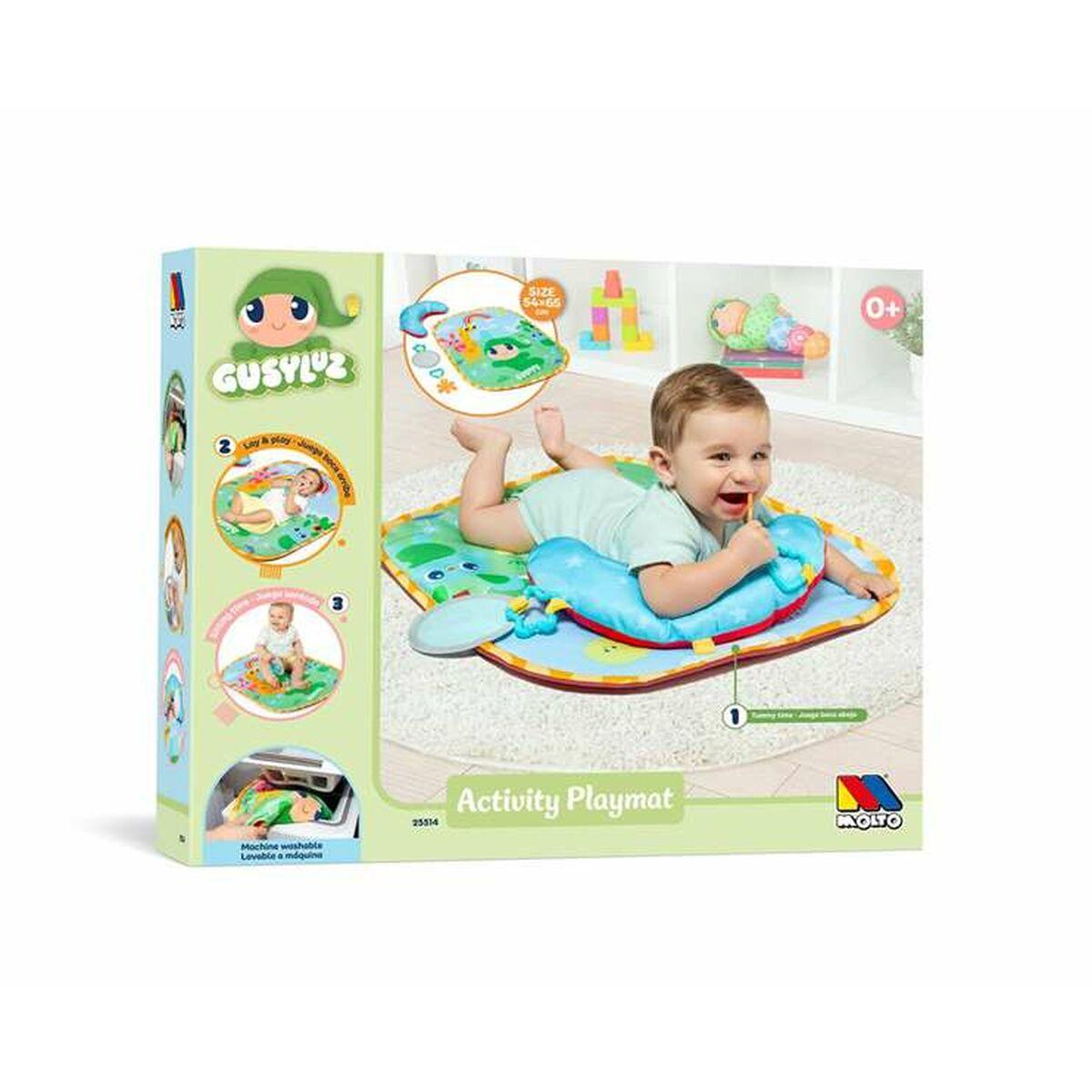 Legetæppe Moltó - multifarvet aktivitetstæppe til baby 0+