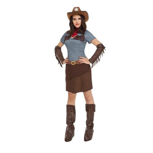 Kostume til voksne My Other Me Cowgirl