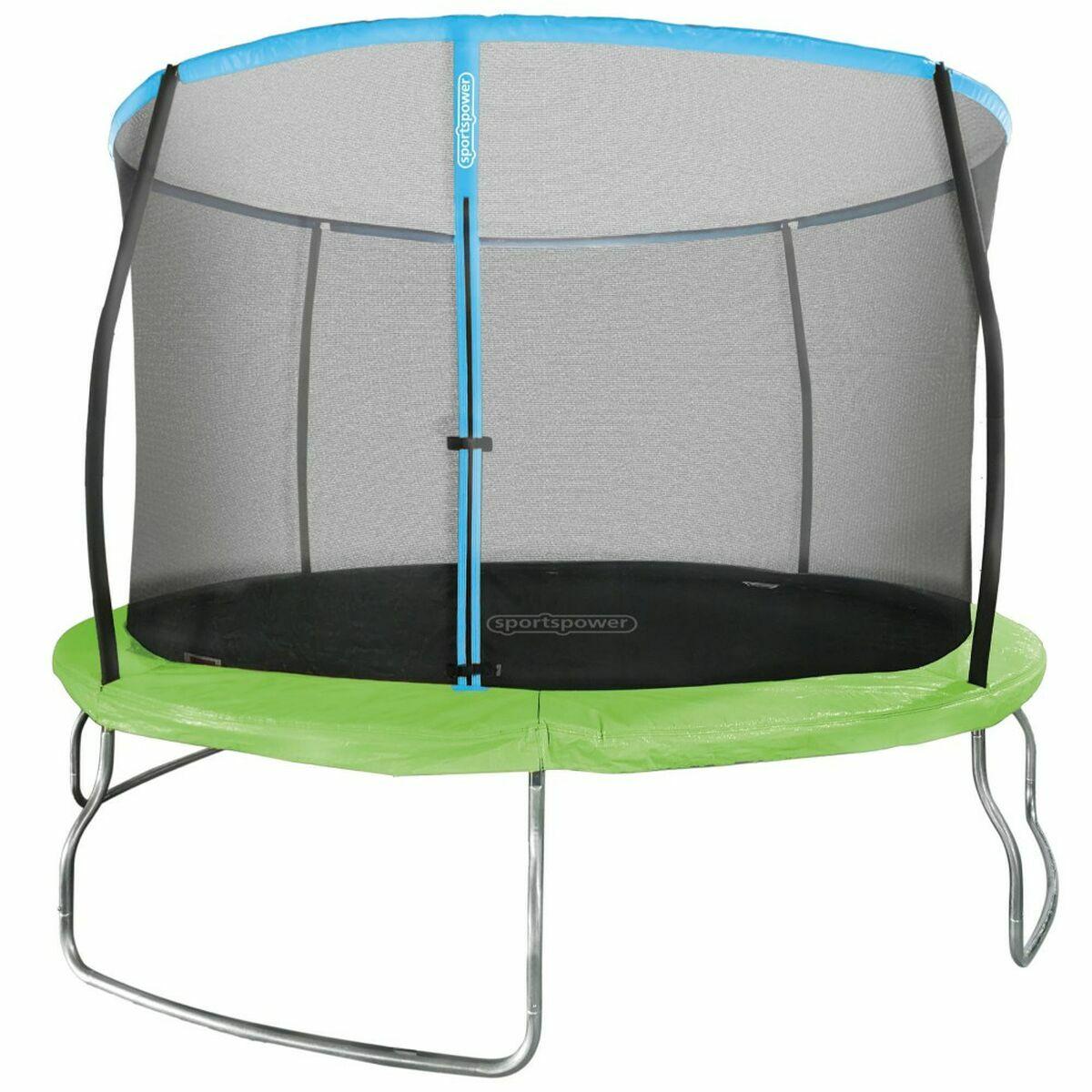 Juniortrampolin med sikkerhedsnet Colorbaby 366 x 266 x 366 cm